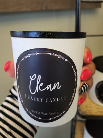 "Clean" Luxury Scented Candle