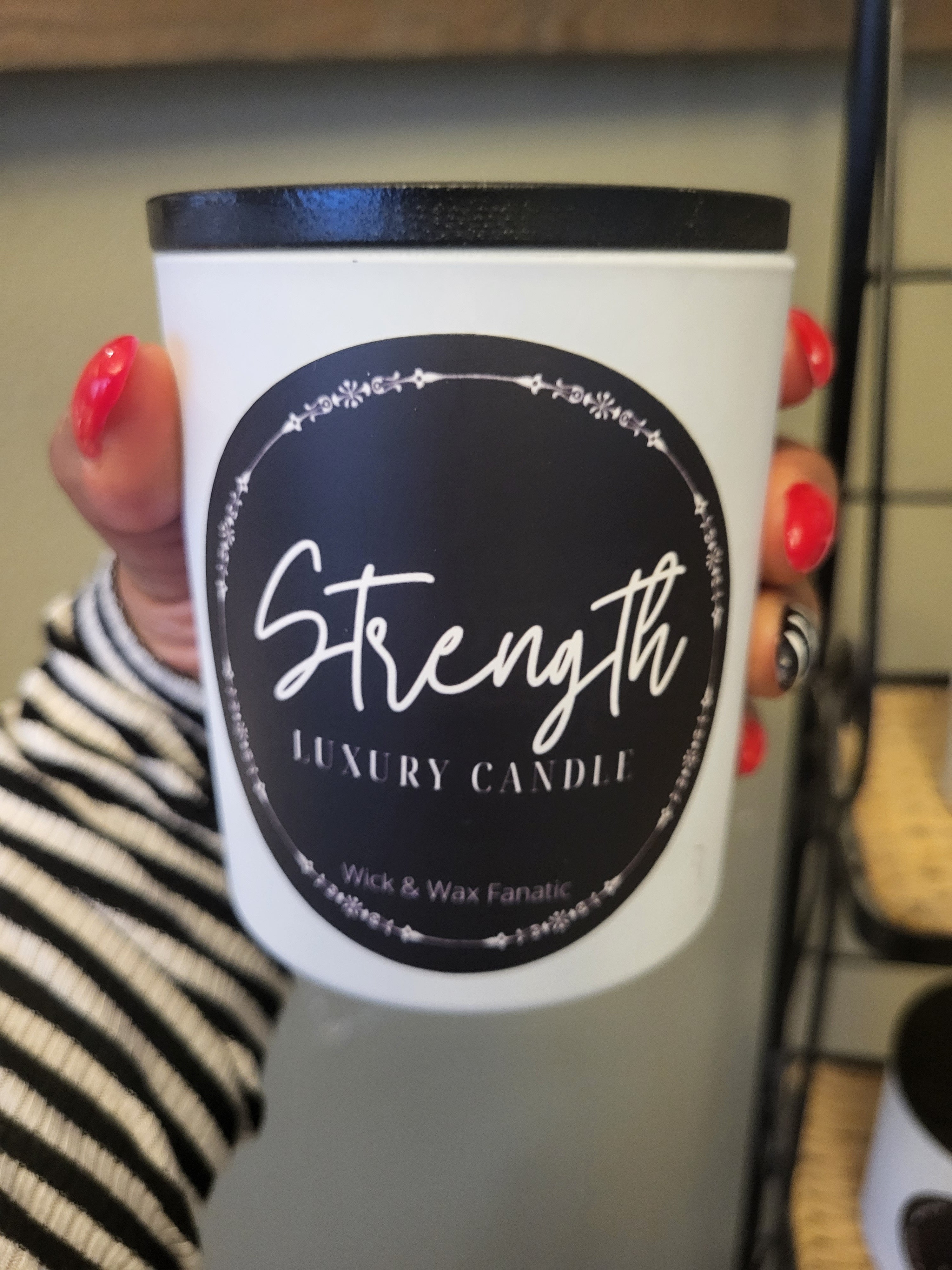 "Strength" Luxury Scented Candle